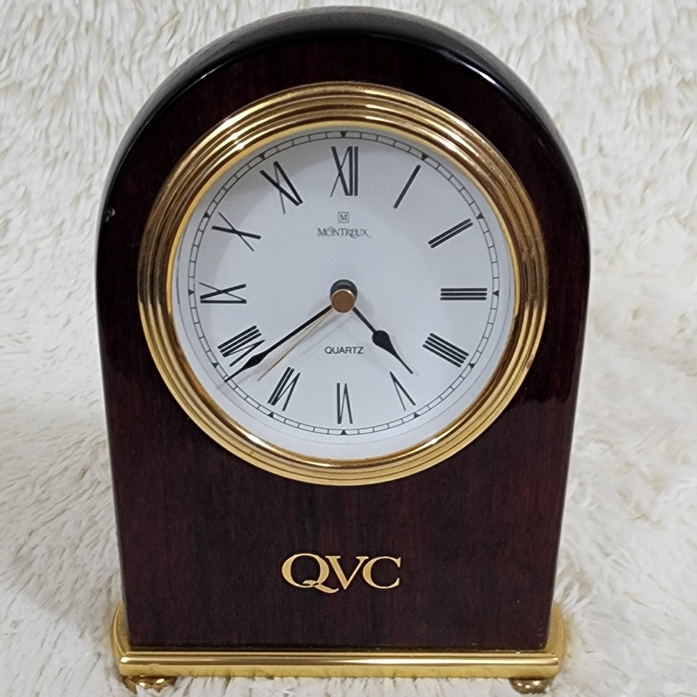 QVC Wood Clock - Picture 8 of 9
